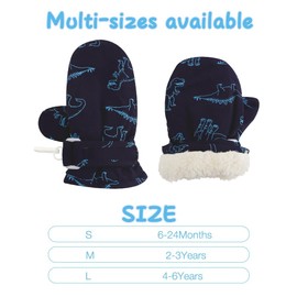 Children's Ski Gloves, Waterproof Gloves, Children 2 Years, Snow Gloves Children, Winter Gloves Children, Gloves Children, Mittens Children, Mittens Children 2 Years, Navy Blue, M