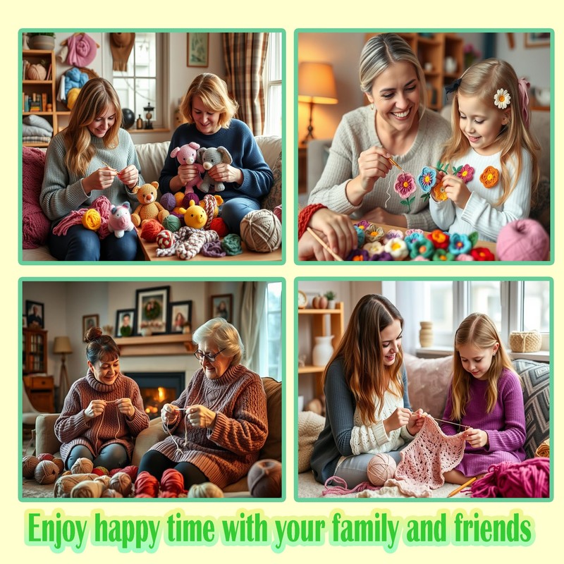 Yowamho Yarn for Crocheting & Knitting, 100g Cotton Yarn for