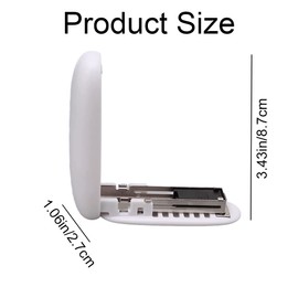 Stapler Mini Stapler Portable Stitcher Foldable Storage for Office School Home