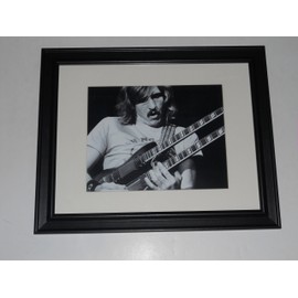 Cleveland Vinyl Joe Walsh in The Eagles 1976 Picture in Frame 14" x 17" James Gang