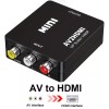 Unbranded RCA AV to HDMI HD Converter Adapter Composite 3RCA