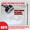 2Pcs 1-1/4 Inch Diamond Hole Saw with Pilot Drill Bit,