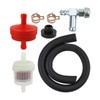 MOTOALL Fuel Gas Tank Grommet Bushing Shut Off Valve Kit