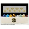 Solar System Crystal Collection - 9 Planets Gemstone Set with