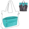 JSY-UP Felt Handbag Organiser Insert, Bag in Bag Organiser Insert,