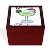 CafePress Blended to Perfection Memory Keepsake Jewelry Box, 5"x5"x3.75"