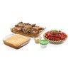 Libbey Baker's Basics 7-Piece Glass Casserole and Bakeware Set with