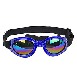 Inception Pro Infinite (Blue) Sunglasses For Dogs With Adjustable Elastic Folding UV400 Protection