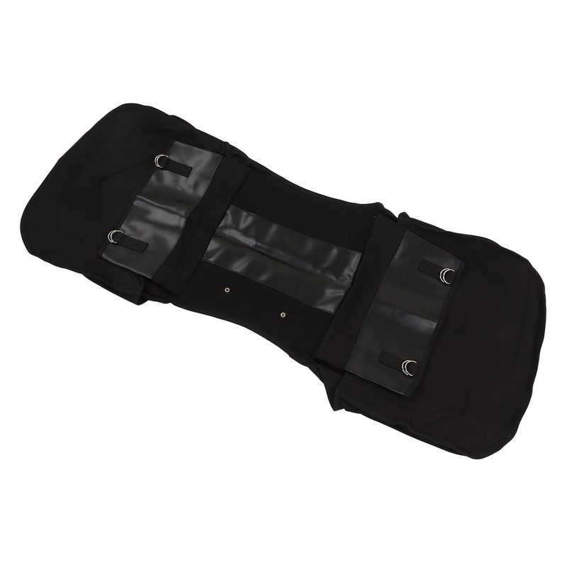 Bicycle Bike Rear Seat Carrier Bag Canvas Cycling Double Bags