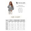 WEACZZY Black Sweaters for Women 2024 Dressy Casual Long Lantern