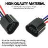 H13 9008 Headlight Socket Converter Kit, Headlights Wiring Harness Socket