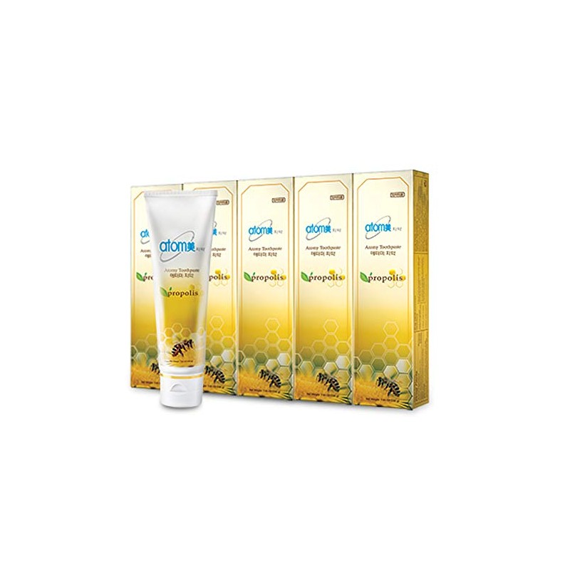 Atomy Pasta Dental Con Ingredientes Naturales, 200 gr, Set con