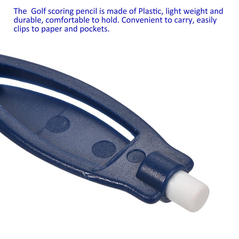 M METERXITY 10 Pack Golf Scoring Pencils with Eraser -