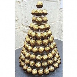 Super Cool Creations Round Chocolates Rocher Display Stand, Medium - 10 Tier