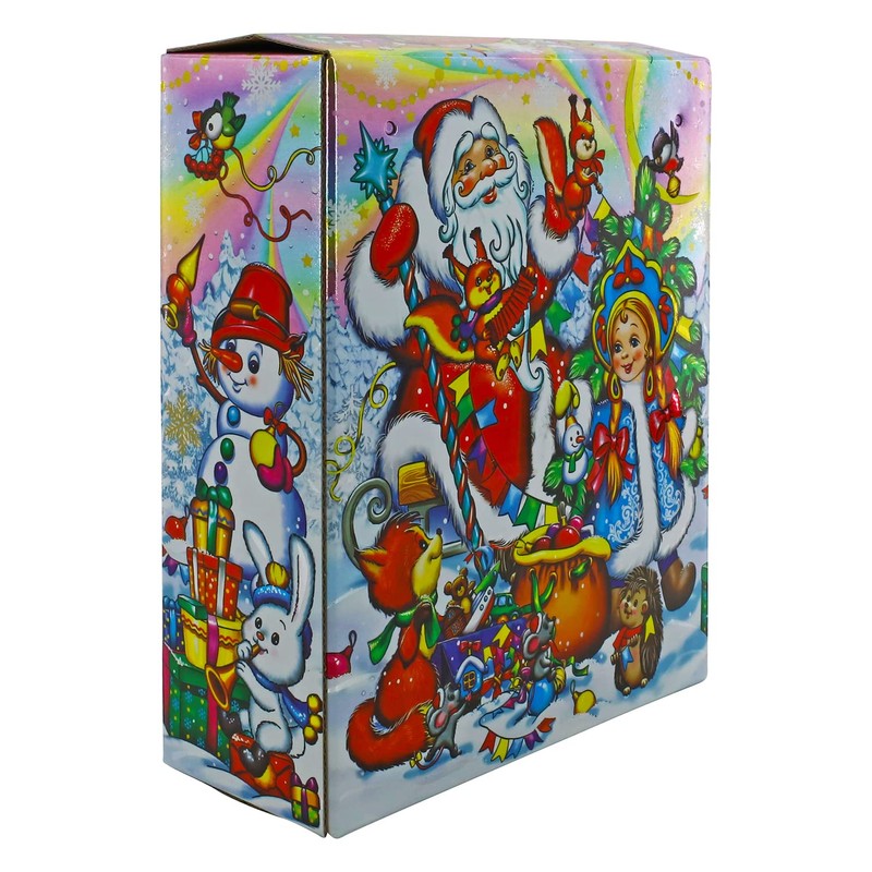 RUSA New Year's Candy Gift Russian Candy Mix Box -