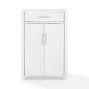 Crosley Furniture Savannah Storage Cabinet White
