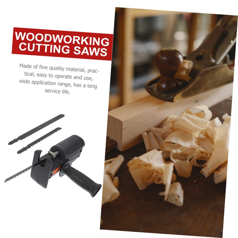 Operitacx 1Set Electric Drill Modified Tool Adapter Portable Reciprocating Saws