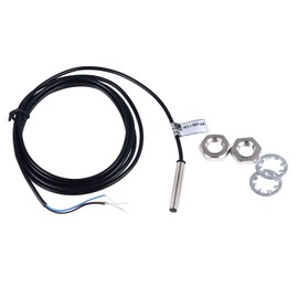 M6 Micro Proximity Switch PNP 3 Wire Normally Closed Inductive Proximity Sensor 1mm Detection Distance DC6‑36V
