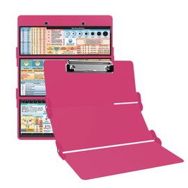 Whitecoat Clipboard® Trifold - Pink Nursing Edition