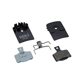 BBB Cycling Magura Disc Brake Pads I Cooling Fins for Optimal Heat Dissipation I Organic Composite Brake Pads I DiscStop Coolfin BBS-36C, Blue