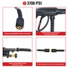 Simpson Cleaning 40226 Morflex Series 3700 PSI Pressure Washer Hose,