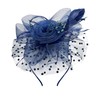 Fascinator Hat for Women Tea Party Hats Mesh Veil Headband