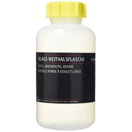 Relags Wide Mouth Round Drinking Bottle, Transparent, 2000 ml