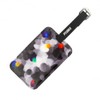 Pylones - Luggage Tag - Travel Black Palette - Coated