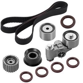 SYKRSS TCK304 Engine Timing Belt Kit Compatible with Saab 9-2X 2005, Compatible with Subaru Impreza 1999-2008, Legacy 1999-2001 TBK304 TS26304