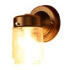 Design House 587311 Jelly Jar Classic 1-Light 2-Pack Indoor/Outdoor Wall