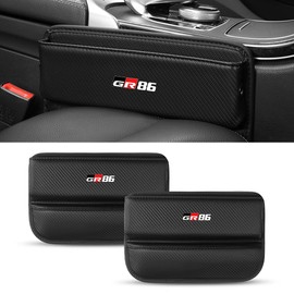 [GR86 Exclusive] Seat Side Pocket GR86 Dedicated Logo Car Gap Storage Box GR86 ZN8 Series RC RZ SZ Grade Compatible Car Seat Storage Case Gap Filler Drop Prevention Storage Accessories with Charging