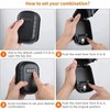 Key Safe Lock Box for Outside, House Wall Mounted Key