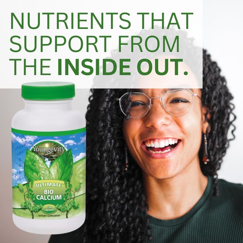 Youngevity Bio Calcium™ - Bioavailable Chelated Calcium + Magnesium, Zinc,
