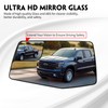 Convitex Driver Left Side Door Heated Mirror Glass with Rear