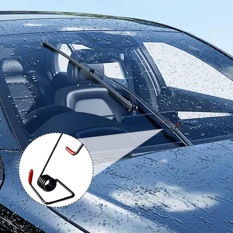 Windshield Wiper Arm Pressure Spring Booster 4PCS Windscreen Stand Metal