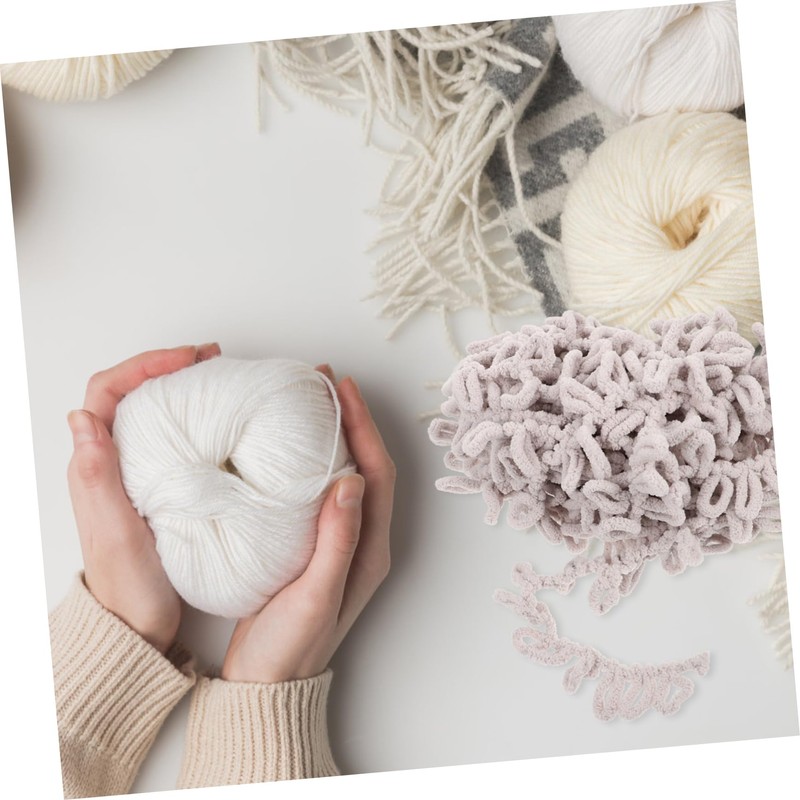 OHPHCALL 1 Roll Chunky Wool Yarn for DIY Knitting Projects