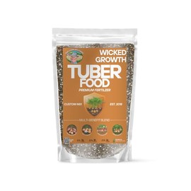 Tuber & Rhizome Food – Premium Fertilizer – for Strong Root Formation and Plump Underground yields Like Potatoes and Garlic by Old Cobblers Farm (15 lbs)