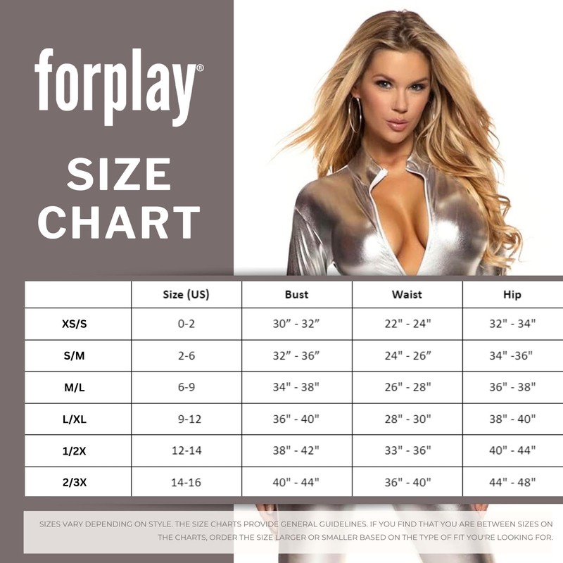 Forplay Women's Metallic Zip Front Mock Neck Catsuit, Silver, Large/X-Large