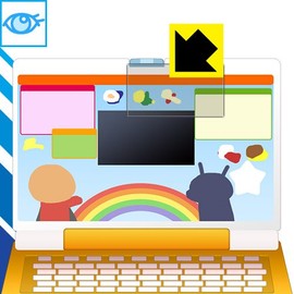 LED LCD Screen Blue Light with Up to 35% Cut "Cut Protection Film ason manaberu Mouse and for kurikkuanpanmanpasokon"