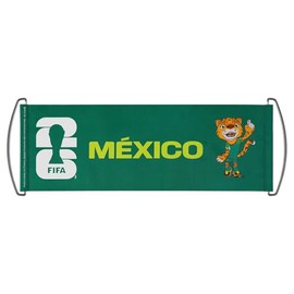 Bandera de mano de la Copa Mundial de la FIFA México 2026, duradera bandera de color vívido para el día del juego, eventos, decoración de fiestas y en
