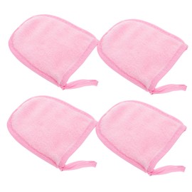 FOMIYES Facial Cleaning Gloves Set by Makeup Remover Soft Washable for Travel Beauty