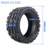 100/65-6.5 tubeless electric scooter road tire 11 Inches Vacuum Tire