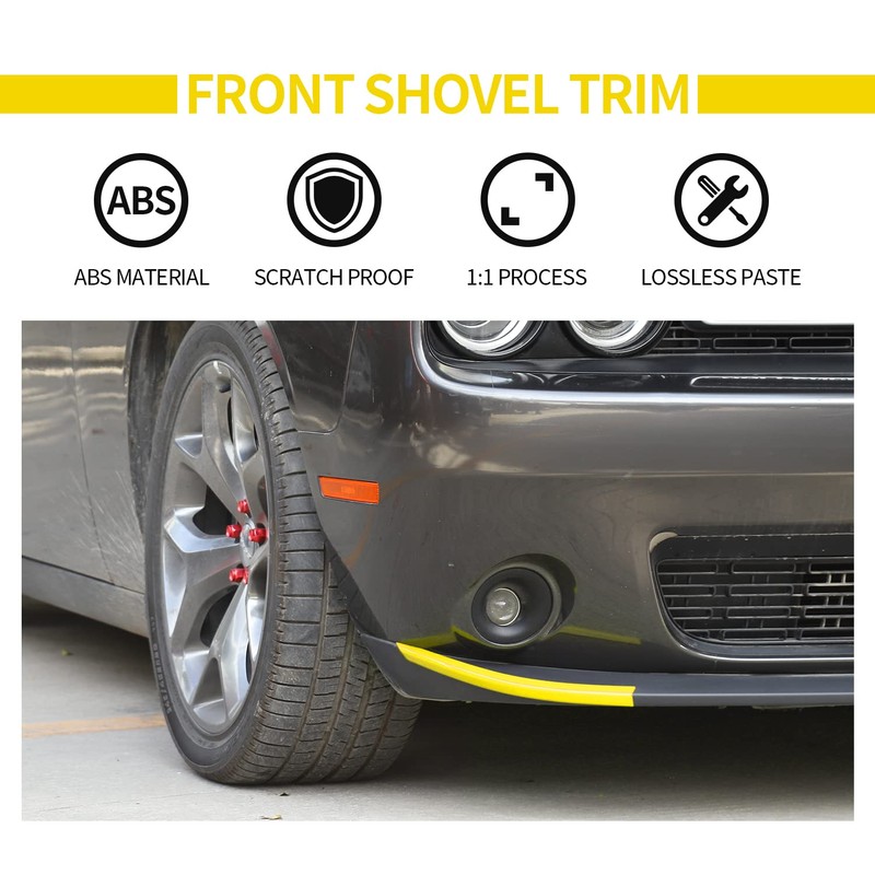 Voodonala Embellecedor Decorativo Compatible with Compatible withchoques Delantero Dodge Challenger