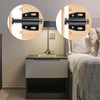 GAOHAN 6Pcs Push to Open Door Catch Black Single Magnetic