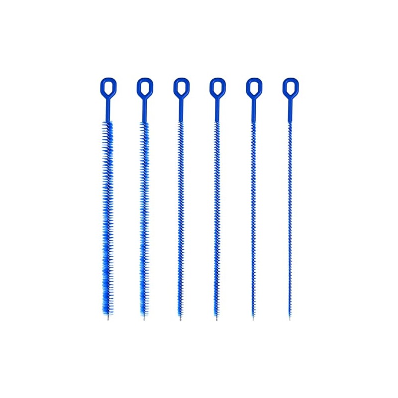 6-Piece Straw Brush Set, Small Cleaning Brush, Various Sizes, Brush