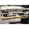 Round Pole Made of POM Black Diameter 45 mm Length
