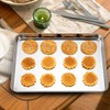 Wildone Baking Sheet Set of 3, Stainless Steel Cookie Sheet