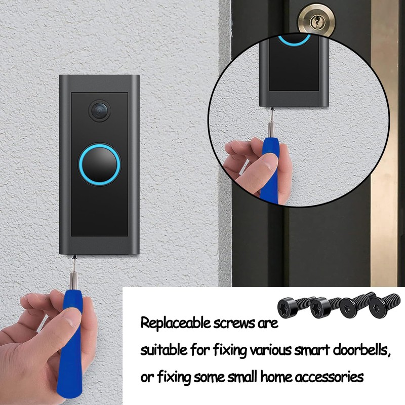 20pcs Replacement Doorbell Screw Set, Smart Doorbell Screws, Ring Doorbell