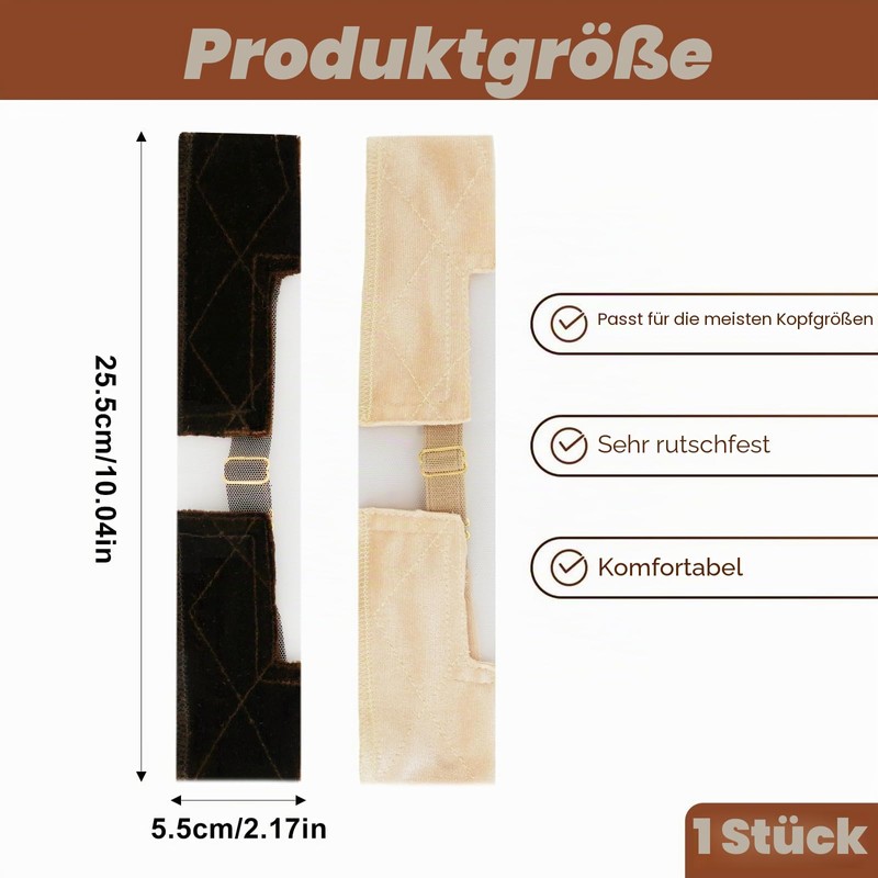 Pack of 2 Wig Bands to Keep Wig in Place