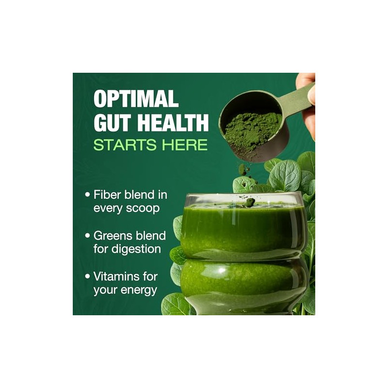 Total Tea Super Greens Powder - Energy & Immunity Boost